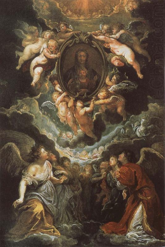 Portrait of the Virgin Mary and Jesus, Peter Paul Rubens